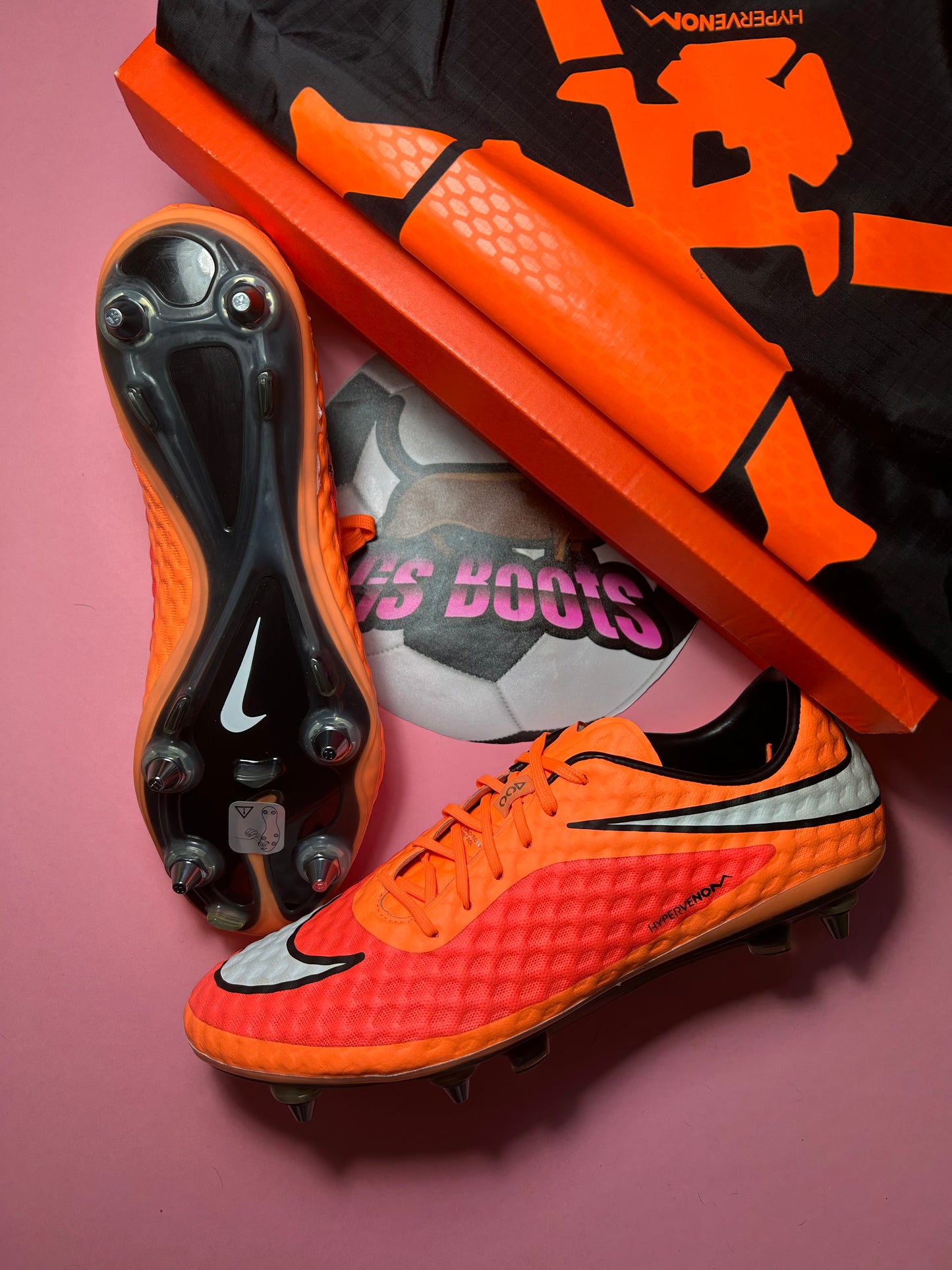 Nike hypervenom phantom i sg-pro orange