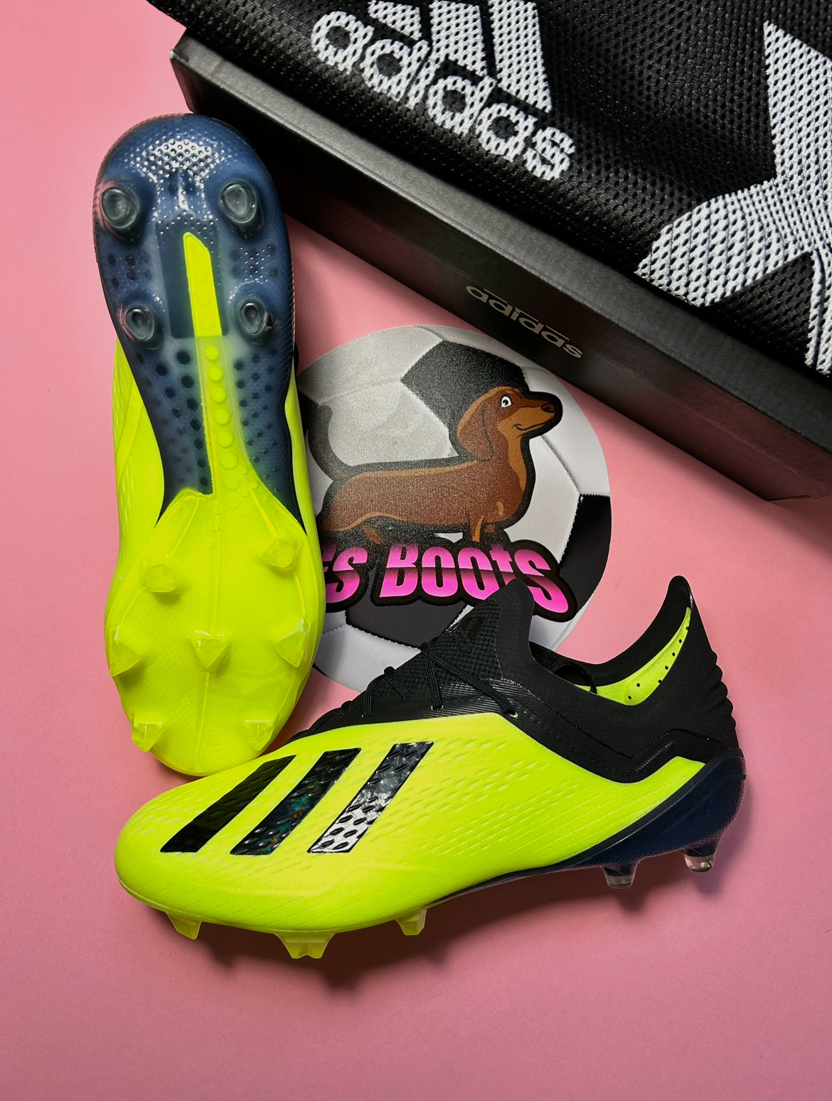 Adidas x 18.1 fg yellow