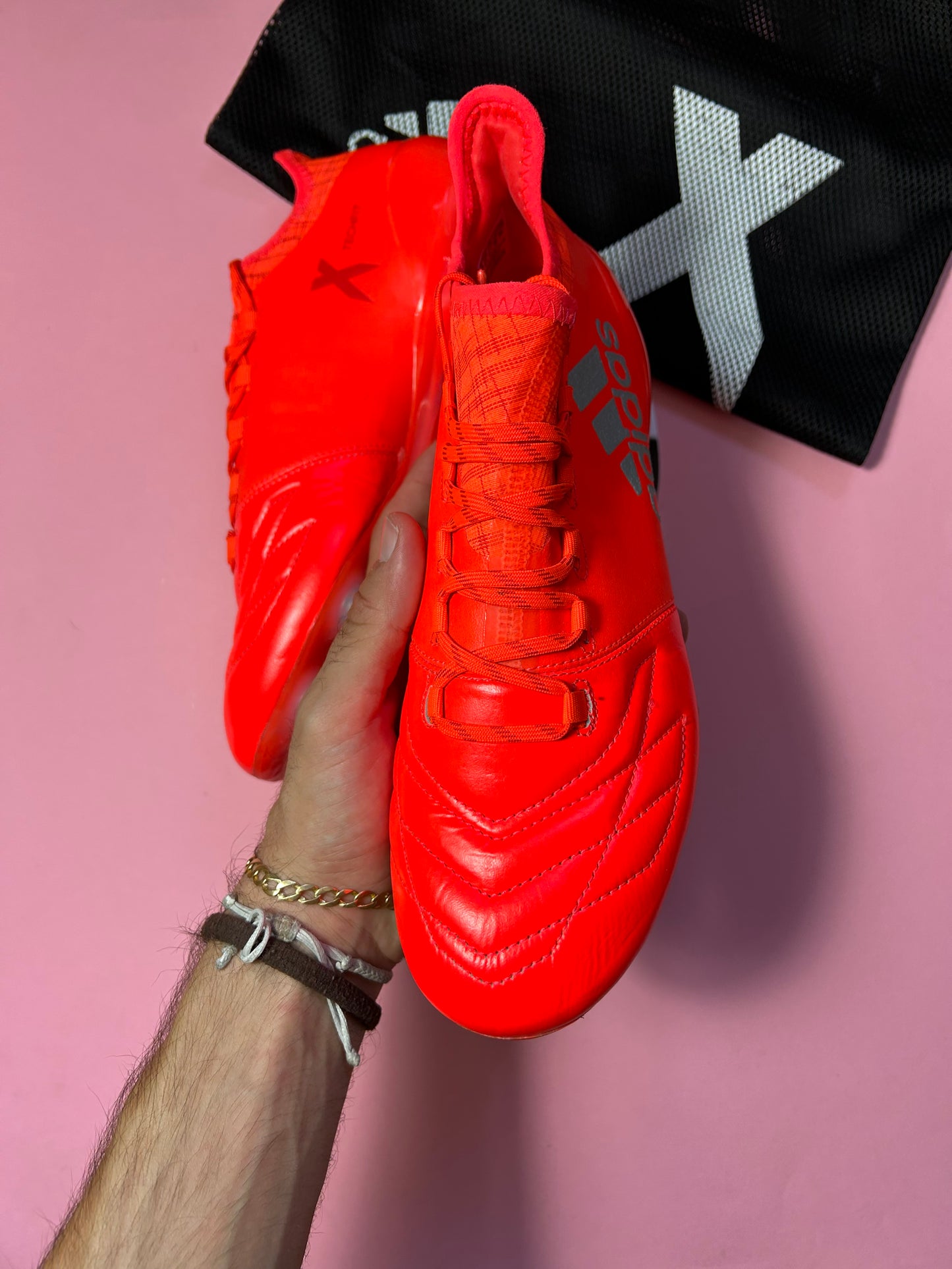 Adidas x 16.1 red sg leather