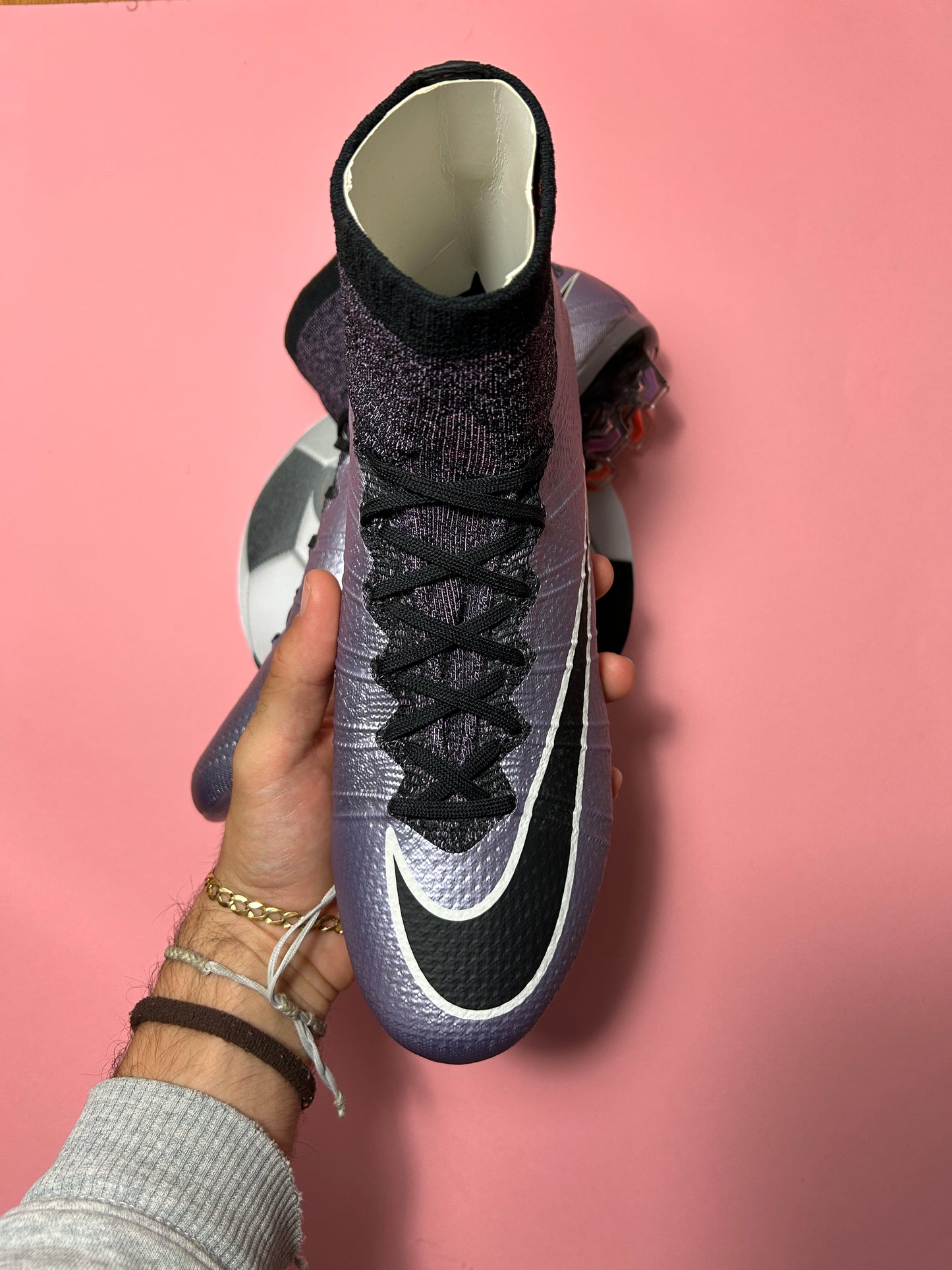 Nike superfly 4 / iv fg liquid chrome