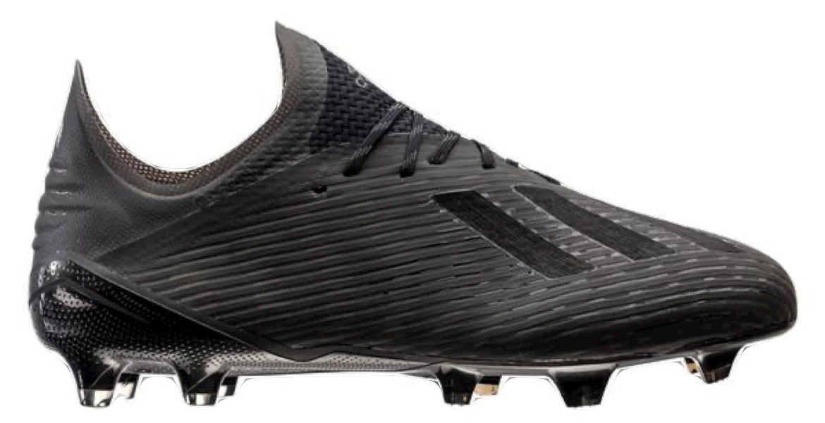 Adidas X 19.1 FG/AG Dark Motion - Core Black/Silver Metallic